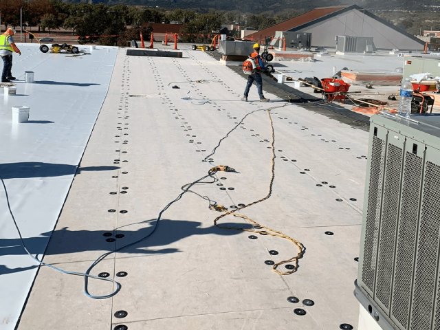 Roofing services by United Roofing & Waterproofing in Fayetteville, AR.